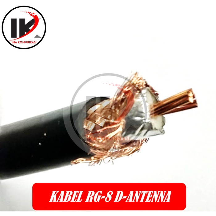 Update Kabel Rg-8 Serabut Full Tembaga Coax D-Antena Terlaris