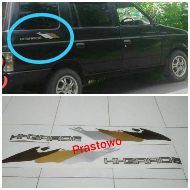 Sticker Striping stiker lis body panther hi-grade
