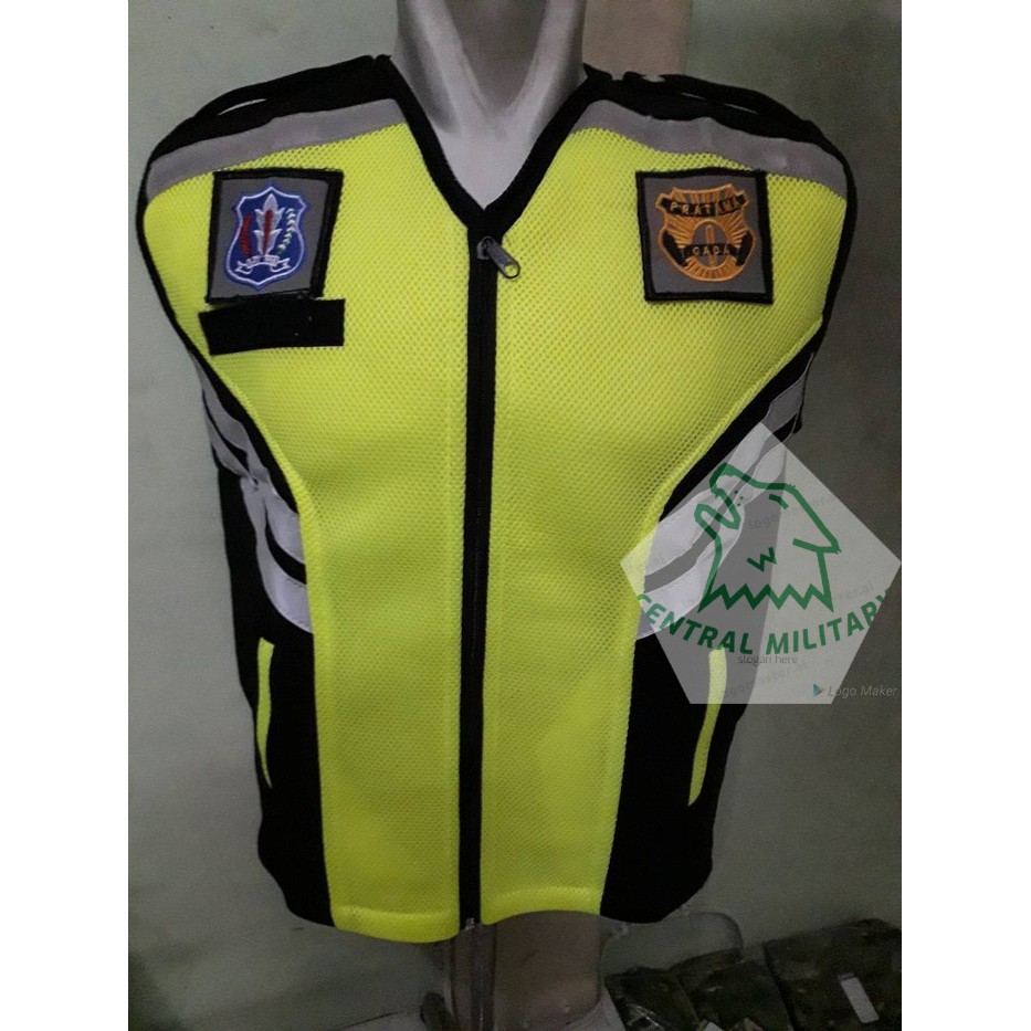 Rompi Security Double Mess/ Rompi Security Tebal/ Rompi Jaring Satpam