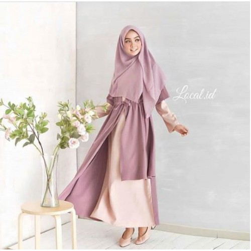Promo Set Syari Putih Polos MAXMARA Setelan Haji Umrah Promo Set Syari Putih Polos MAXMARA Setelan Haji Umrah