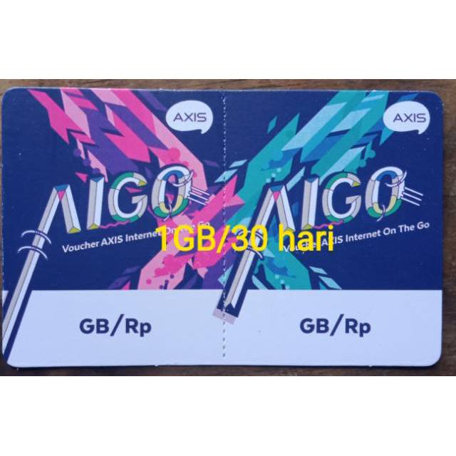 Vocher Axis 3GB/ 30 hari