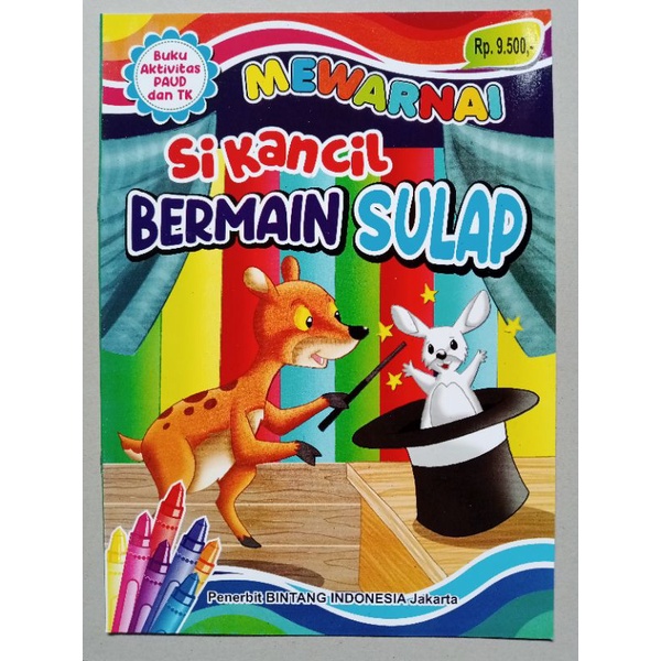 

BUKU MEWARNAI ANAK EDISI SI KANCIL