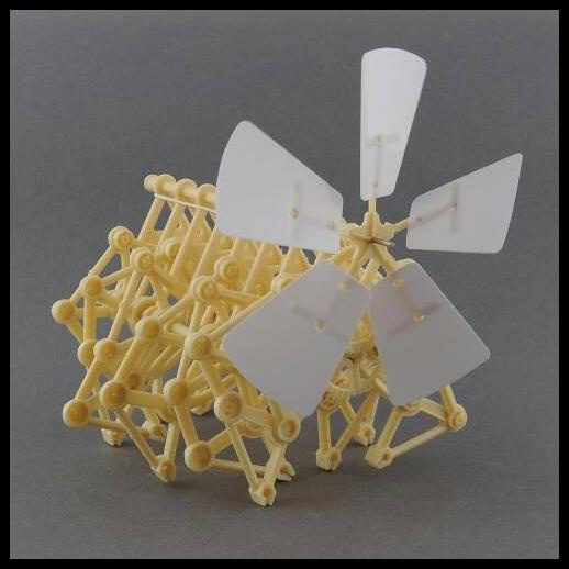 DIY Walking mini Strandbeest robot / Mainan anak robot unik