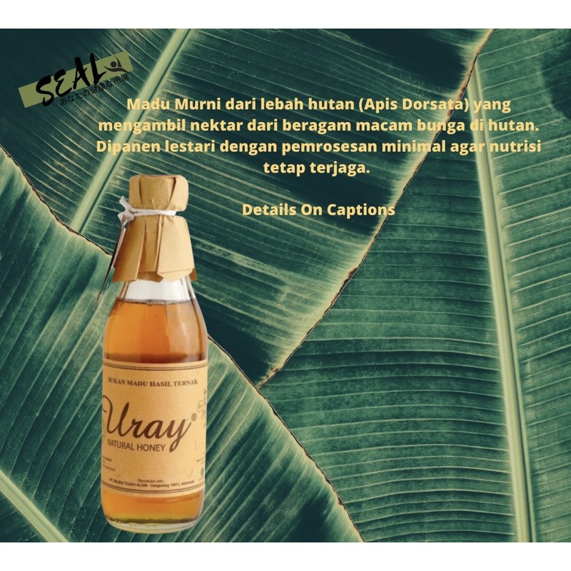 

Madu Uray Honey Natural 330ml - Original