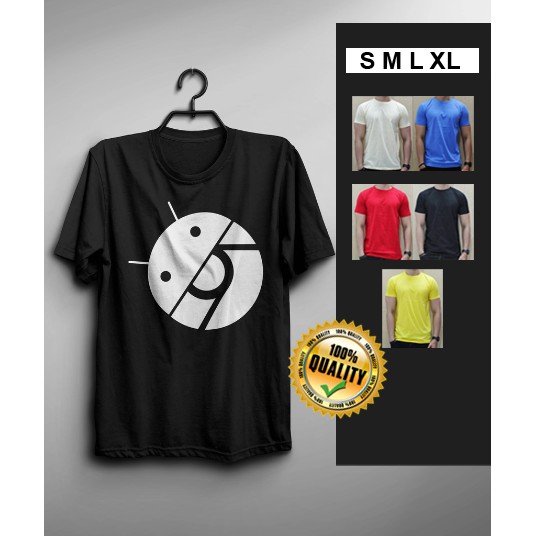 DroidChrome  Kaos Murah distro grosir berkualitas Sablon polyflex