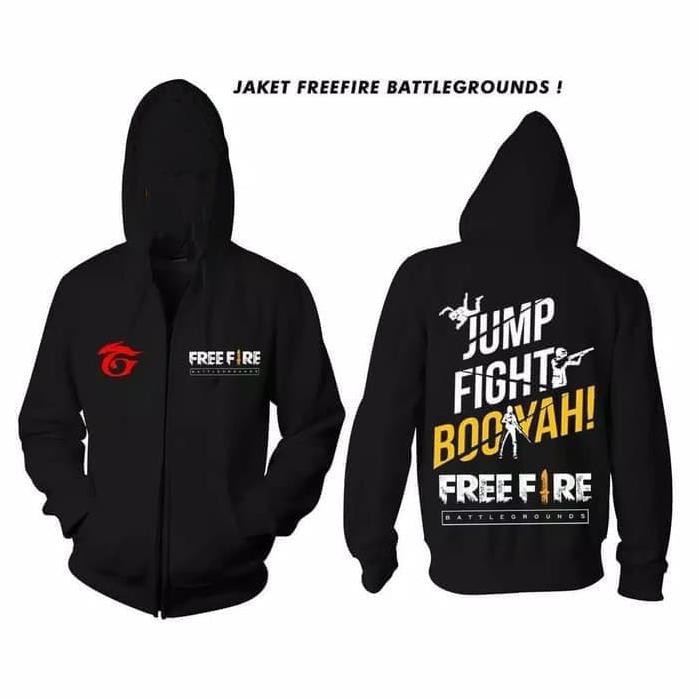 [ Bayar Di Tempat ] Jaket FRE FIRE / Sweater Hoodie FRE FIRE Anak Terbaru Premium Bahan Tebal