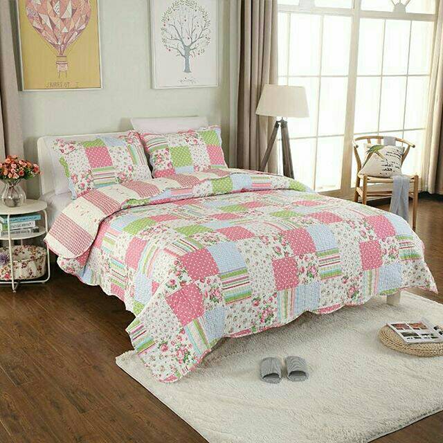 Shabby Bedcover 220*270 ( set 3)