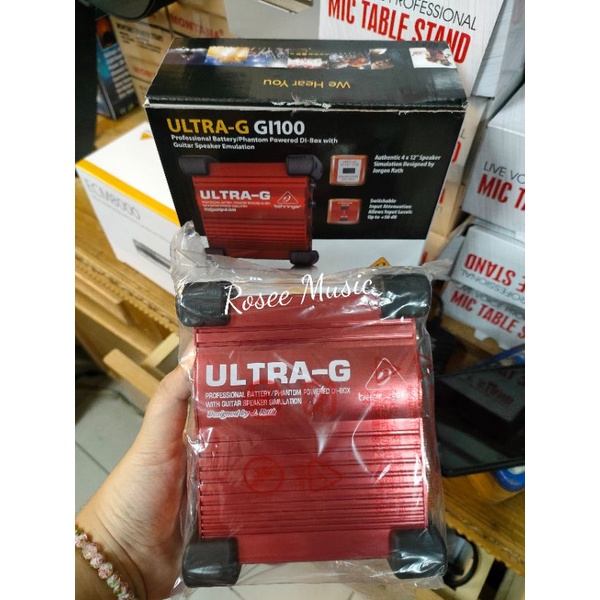 Direct Box Behringer Ultra Gi100