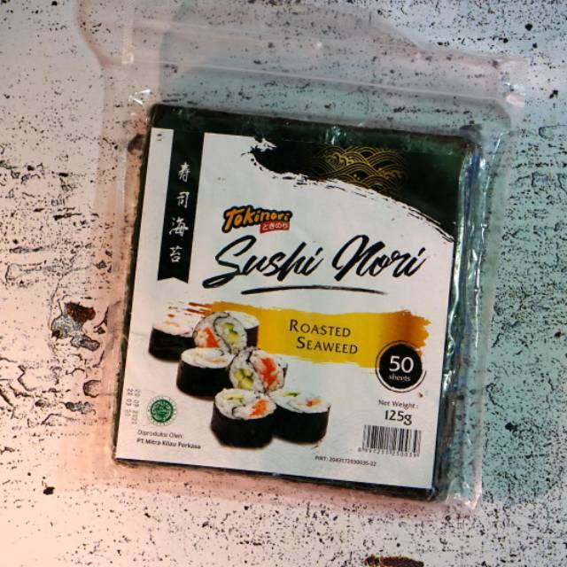 Kulit Dimsum Rumput Laut Sushi  Nori