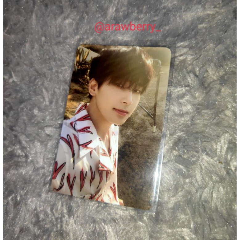 PC photocard WONWOO henggarae set ver cahil