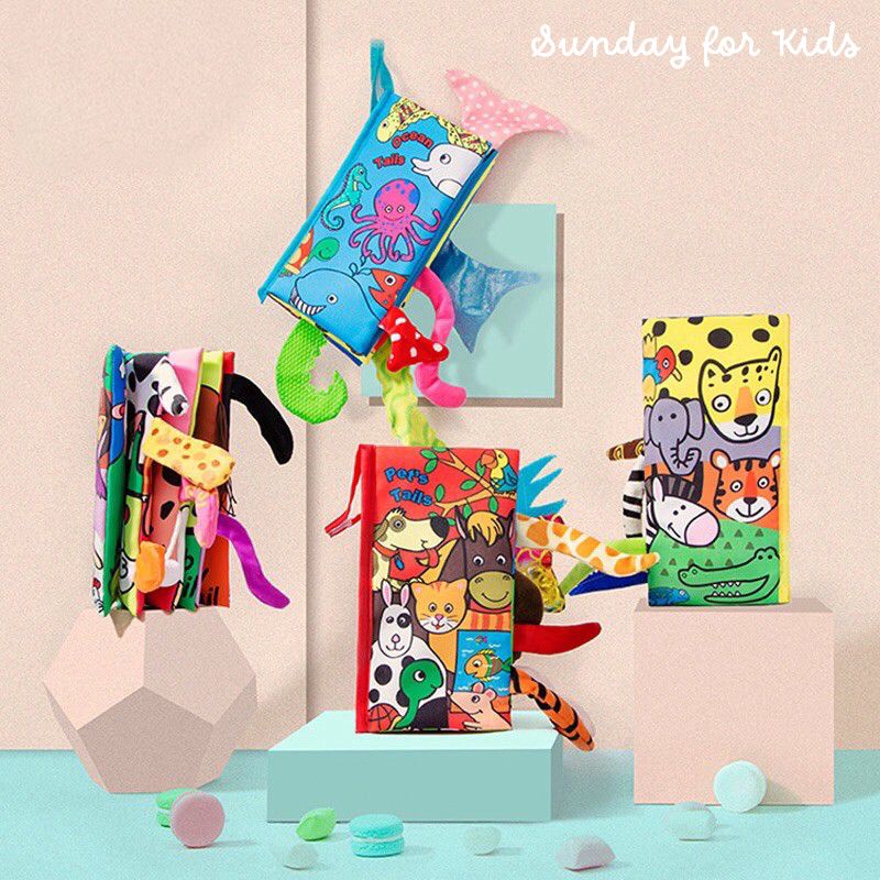 Soft Book / Pillow Book / Animals / Ocean / Jungle / Rainforest / Import Book