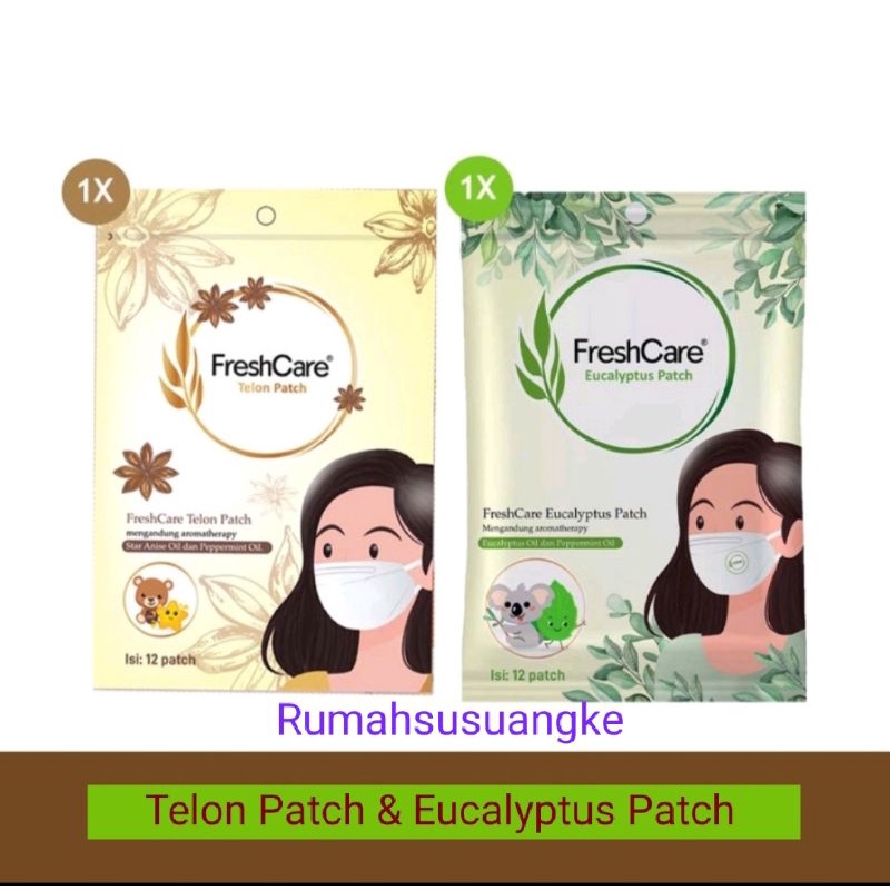 FreshCare Eucalyptus &amp; Telon Patch sticker tempel isi12