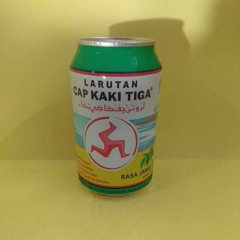 

Larutan Cap Kaki Tiga Rasa Jambu Biji 320ml