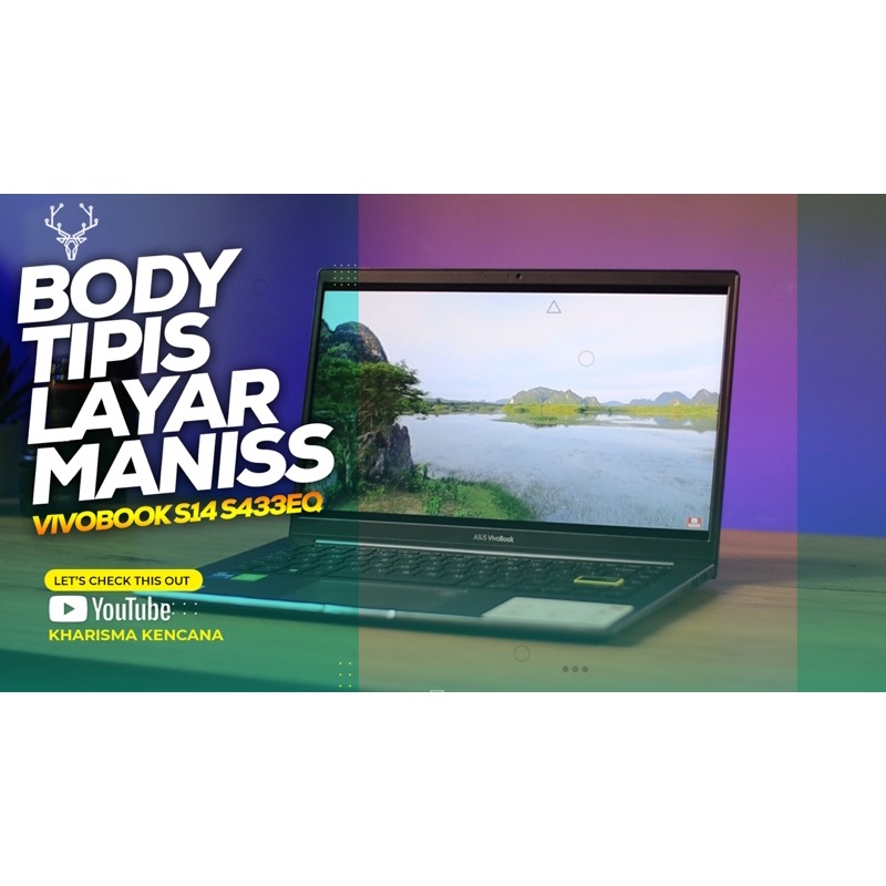 ASUS VIVOBOOK S14 S433EQ AM754IPS i7 1165G7 8GB 512GB MX350 W10 OHS