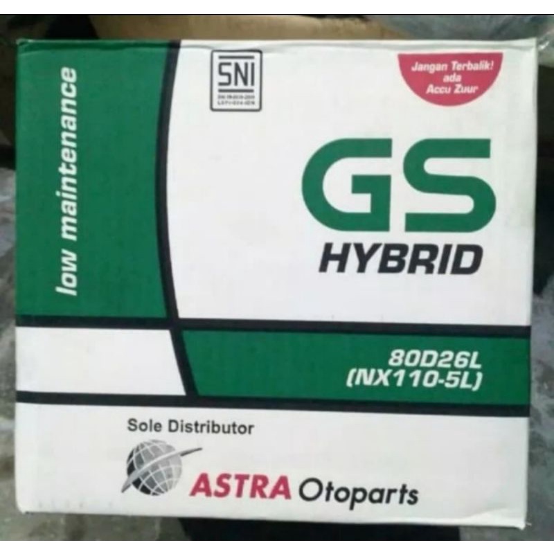 GS Astra Hybrid 80D26L 70Ah