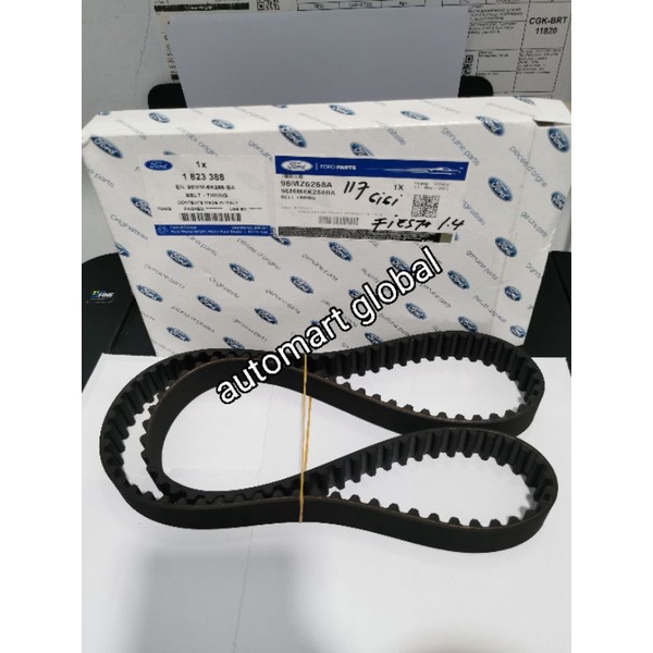 timing belt ford fiesta 1400cc original 117 gigi