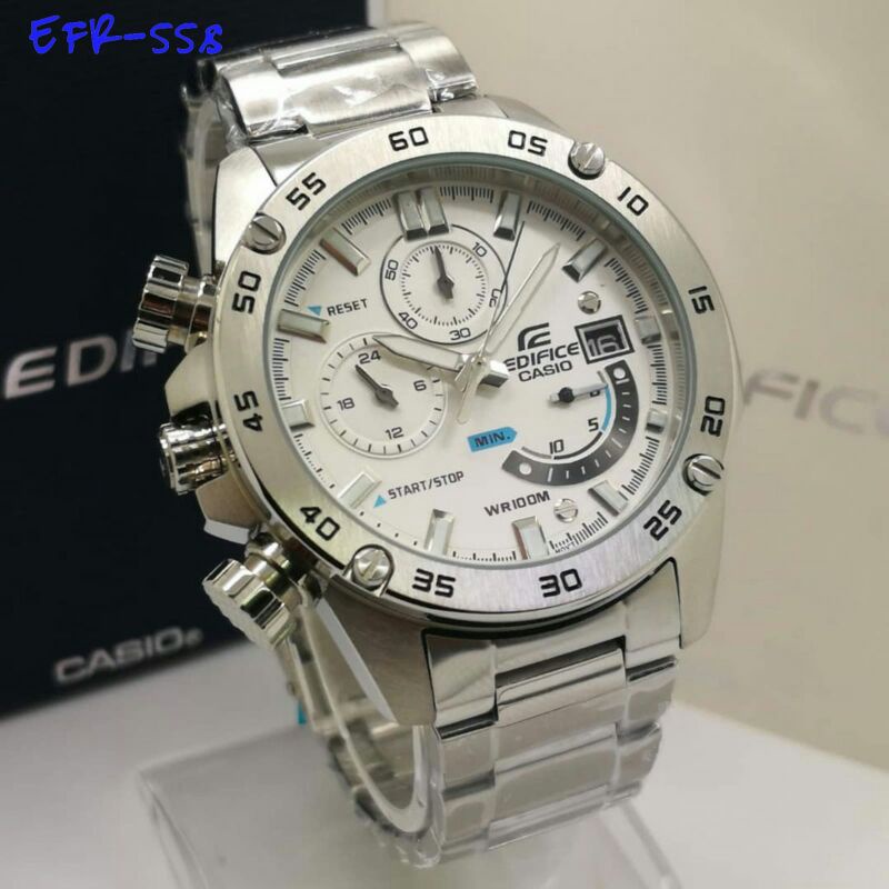 EDIFICE EFR558 JAM TANGAN PRIA GRATIS BOX ORI
