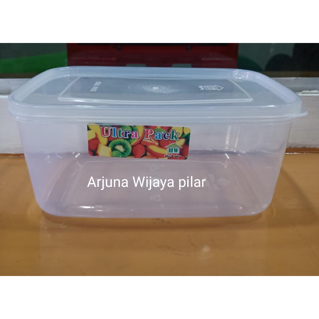 High Way Ultrapack 1800 ml dan 3500 ml/ Kotak Kue Tempat Plastik Food Container Wadah Penyimpanan Murah Besar