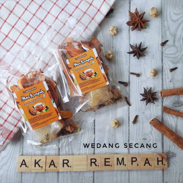 

Wedang Secang Komplit Gula Batu / Wedang Adas Manis / Wedang Rempah JSR / Sappan Wood Tea
