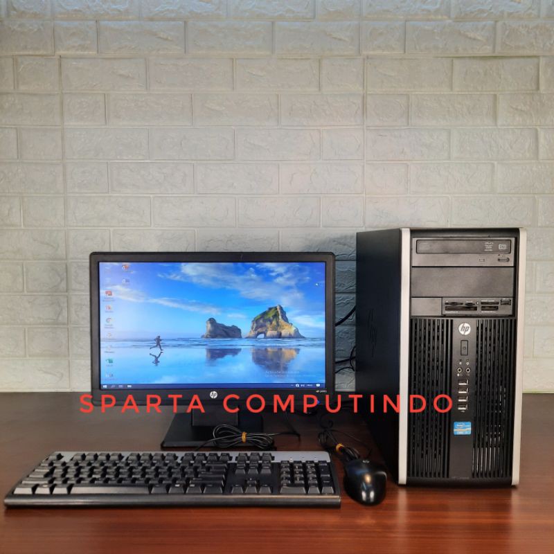 PAKETAN SERAGAM PC HP COMPAQ 6200 PRO MT CORE I3 GEN 2 RAM 4GB HDD 500GB LCD 19 TERMURAH BERGARANSI