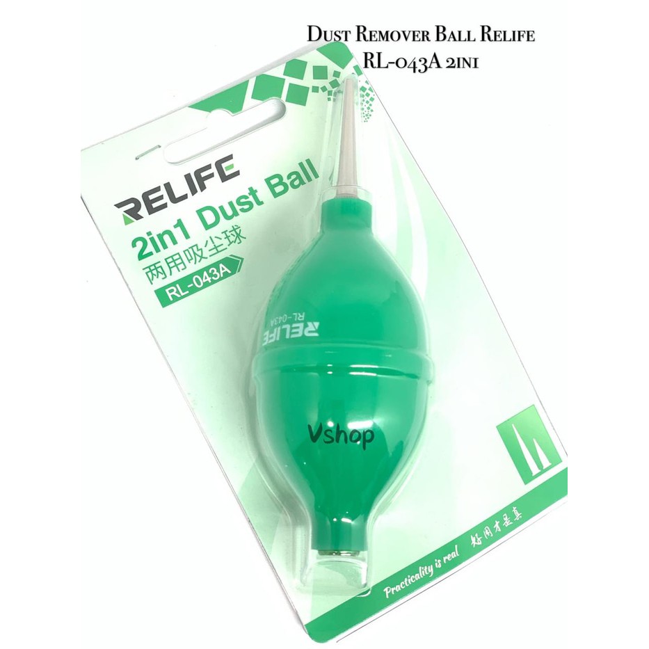 REMOVER - VACUUM BALL RELIFE RL-043A 2in1 BOLA POMPA DEBU SERBA GUNA