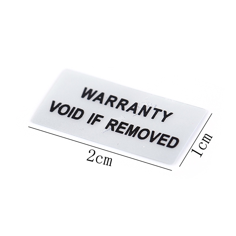 【Theredsunrisesiwy.id】300 Hologram VOID IF REMOVED Security Tamper Evident Warranty Stickers