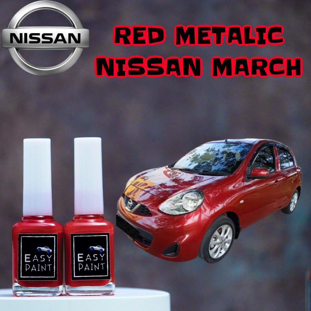 Cat Oles Red Metalic Nissan March Merah Metalik