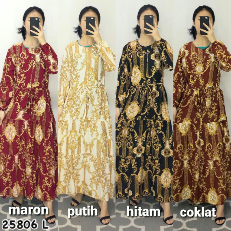 MAXI SULTAN RAYON JANDA BOLONG 25806 L / M