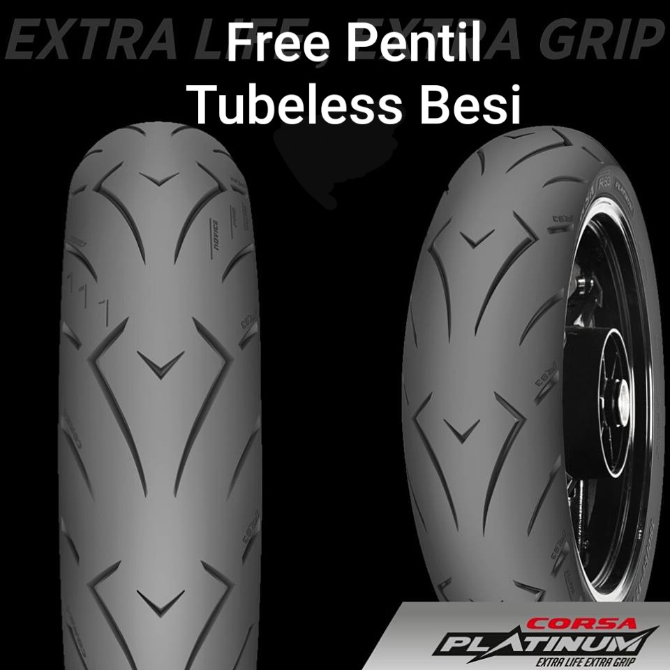 Ban Luar Corsa 150/60-17 R93 Tubeless