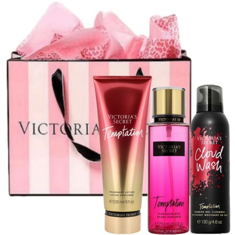 VICTORIA'S SECRET VS CHRISTMAS PAKET GIFTSET HAMPERS KADO NATAL SESERAHAN ULANG TAHUN BARU FOR VALENTINE MOTHERS DAY CHINESE LUNAR NEW YEARS EVE EID MUBARAK LEBARAN IDUL FITRI 2IN1 3IN1 4IN1 5IN1 6IN1 7IN1 TEMPTATION