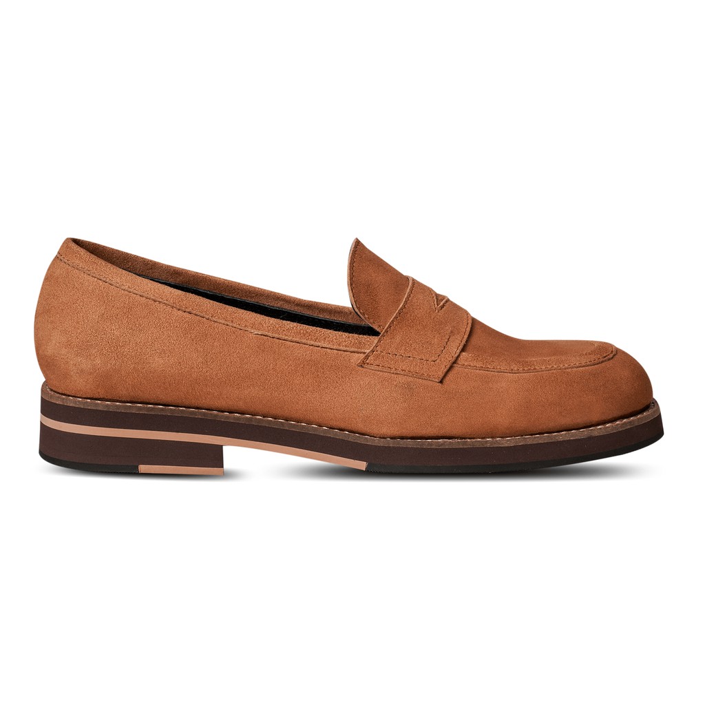 Blake Penny Loafers Suede Tan