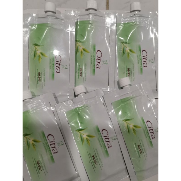 paket citra sachet  facial foam rijek kemasan luar isi 6 pcs