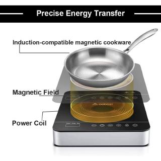 Aobosi induksi Hob Kompor Induksi Portabel 2000W Plat 