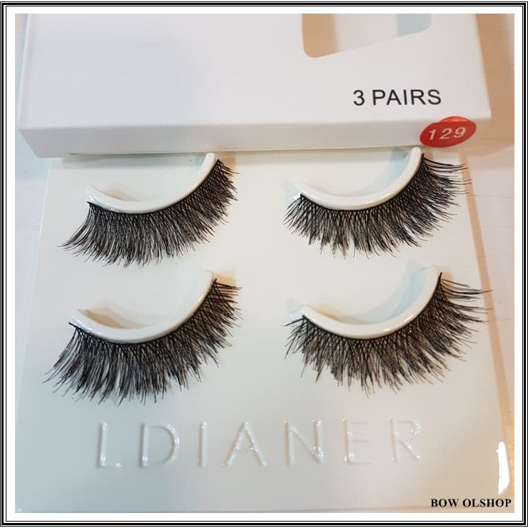 (BOW) Ldianer fashion eyelashes 3 pairs 129