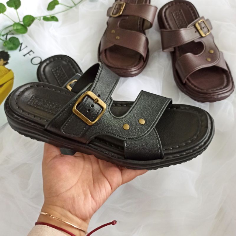 SANDAL COWOK | SANDAL SELOP | SANDAL FORMAL | SELOP HARIAN