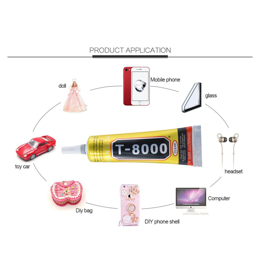 LEM LCD TOUCHSCREEN / lem serbaguna / lem multifungsi  ZHANLIDA  T-8000  T-7000 E-8000 B-7000 T-9000