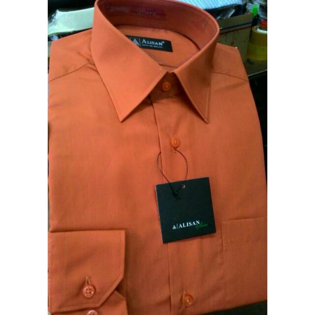 KEMEJA ALISAN MERAH BATA (KODE M.BATA 2)
