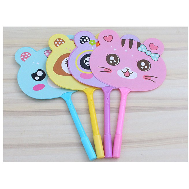 

JKG Pulpen kipas lucu animal series ungu & biru