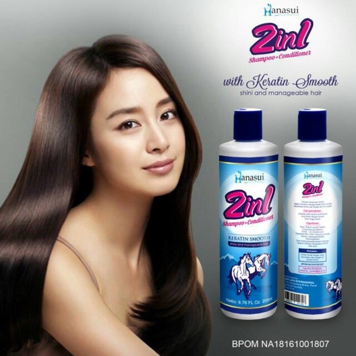 HANASUI SHAMPOO KUDA 2IN1 ORIGINAL   SHAMPOO KUDA   SHAMPO KUDA   BPOM