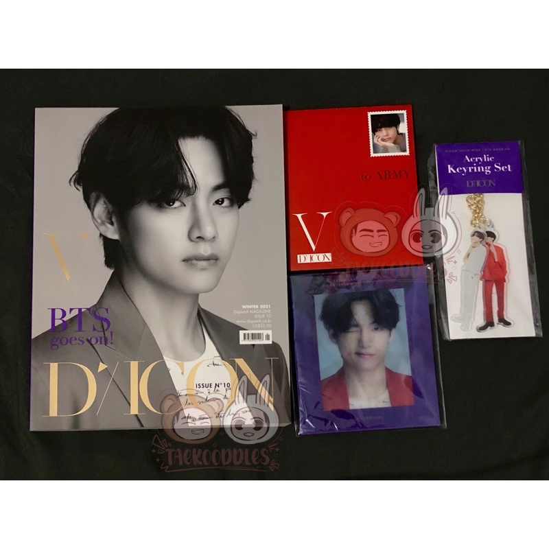 DICON TAEHYUNG V BTS 2021 SET NO PC UNSEALED