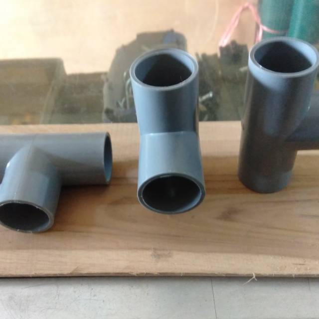 Termurah Tee 3/4" T Sambungan Cabang Tiga Pipa Pvc Fitting Pvc Merk Trilliun q7zkBOFDMGz7y