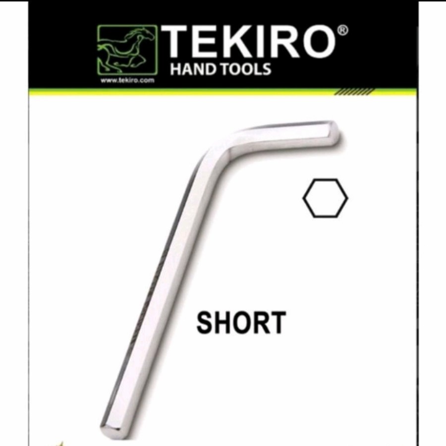 TEKIRO ECERAN Kunci L PENDEK 3MM Hex key short size 3MM ORIGINAL