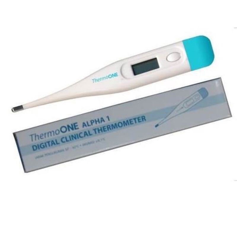 thermometer digital thermo one Alpha 1 biru onemed - Termometer Alpha 1 - Termo alpha 1