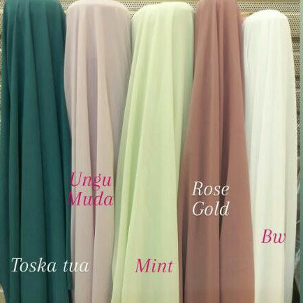 Seruti babydoll/Bahan seruti/Kain seruti/mint