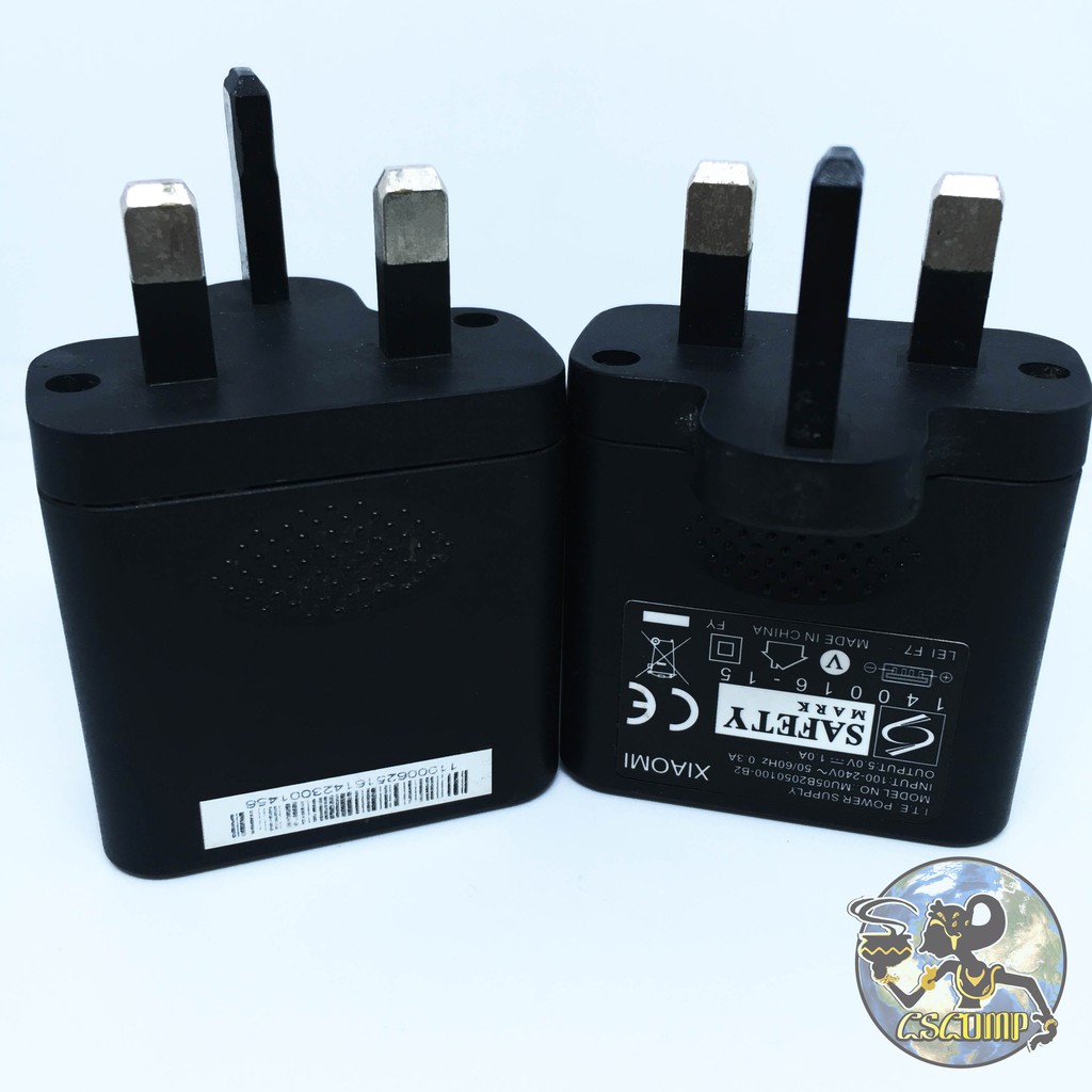 Adaptor Xiaomi 1A Kaki Tiga Original Bawaan HP