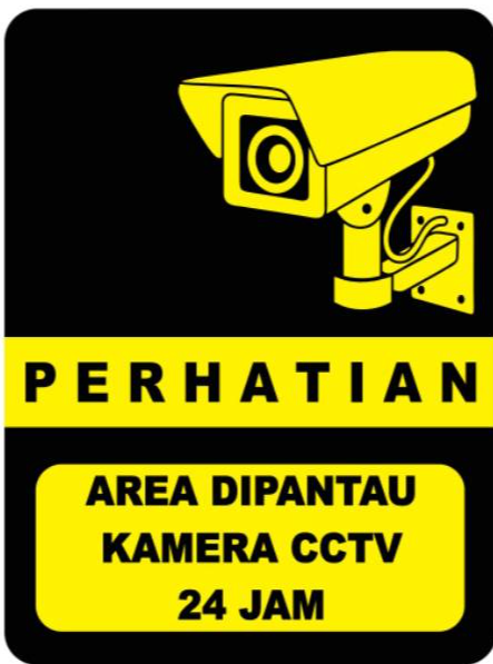 

CUTING STIKER CCTV DALAM TOKO