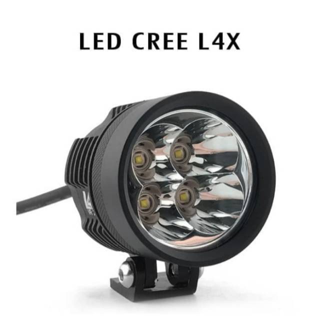 Lampu LED cree sorot tembak L4X 4 mata 40 watt motor mobil