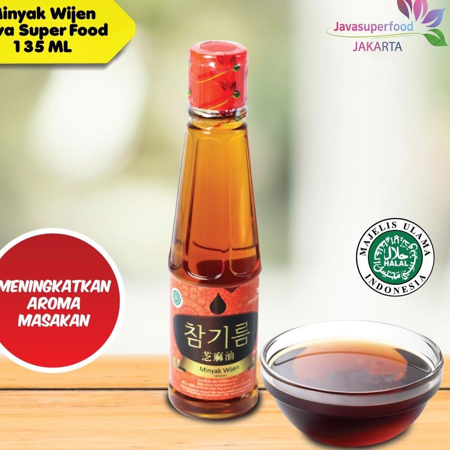 

MINYAK WIJEN JAVA SUPER FOOD 135 ML / SESAME OIL KOREA 케
