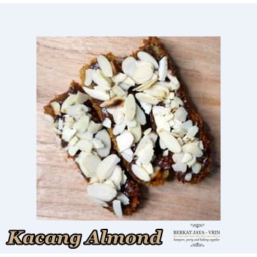 

Topping Kacang Almond Slice Repack 100 gram