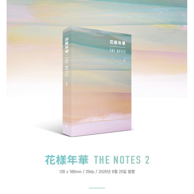 Ready Stock BTS HYYH The Notes 2 KOR / ENG / JPN / SPA Buku Original Korea English